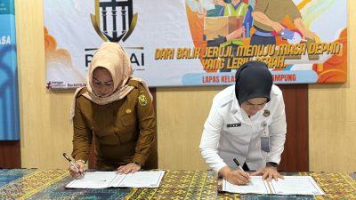 Lapas Kelas I Bandar Lampung Gandeng PKBM Nusa Indah Dukung Pendidikan Paket A, B, C bagi Warga Binaan