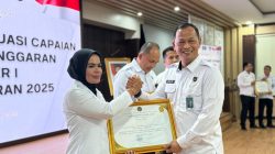 Lapas Kelas I Bandar Lampung Borong Dua Penghargaan Tertinggi pada Anev Kinerja Semester I 2025
