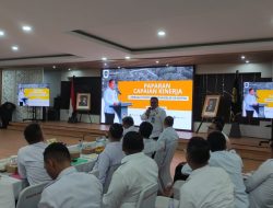 Lapas Metro Paparkan Capaian Kinerja Semester I dalam Forum Analisis dan Evaluasi di Kantor Wilayah