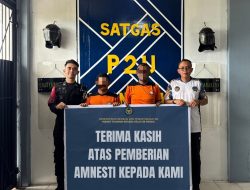 Implementasi Keppres Nomor 17 Tahun 2025: Rutan Singkil Bebaskan Dua Narapidana Penerima Amnesti