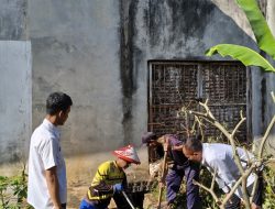 Rutin Cek Selokan Area Bangsal, KPLP Lapas Kelas I Bandar Lampung Gencarkan Patroli Antisipasi Pelarian dan Genangan Sampah