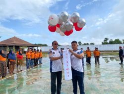 Upacara dan Pembukaan Olahraga dalam Rangka Menyambut HUT ke-80 Republik Indonesia di Rutan Kelas IIB Singkil