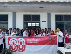 DONOR DARAH DONORKAN HARAPAN : Rutan Singkil berbagi kepedulian, setetes darah untuk sejuta harapan.