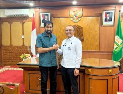 Perkuat Kolaborasi, Kakanwil Ditjenpas Aceh Temui Gubernur Muzakir Manaf