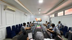 Kalapas dan Jajaran Lapas Kelas I Bandar Lampung Ikuti Pengarahan Ditjenpas Secara Virtual