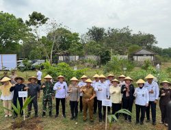 Dari Way Kambas hingga SAE: Lapas Kelas I Bandar Lampung Tanam Pohon Kelapa Serentak Dukung Ketahanan Pangan Nasional