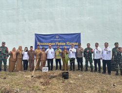 Wujudkan Ketahanan Pangan, Lapas Narkotika Bandar Lampung Tanam Pohon Kelapa Bersama Forkopimcam dan BNNK Lamsel