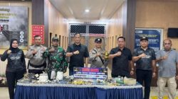 Lapas Kelas I Bandar Lampung Gandeng Kanwil Ditjenpas Lampung dan TNI Polri Dalam Razia