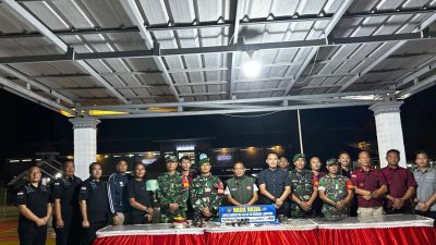 Lapas Narkotika Bandar Lampung Gandeng TNI-Polri Geledah Blok Hunian Napi dan Berhasil Amankan Benda Berbahaya