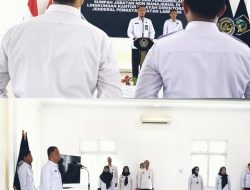 Kalapas Jumadi Hadiri Pelantikan Jabatan Fungsional & Non Manajerial Kanwil Pemasyarakatan Lampung